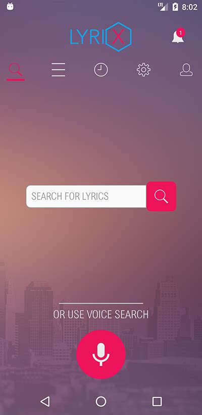 Find millions of music lyrics and save them offline .